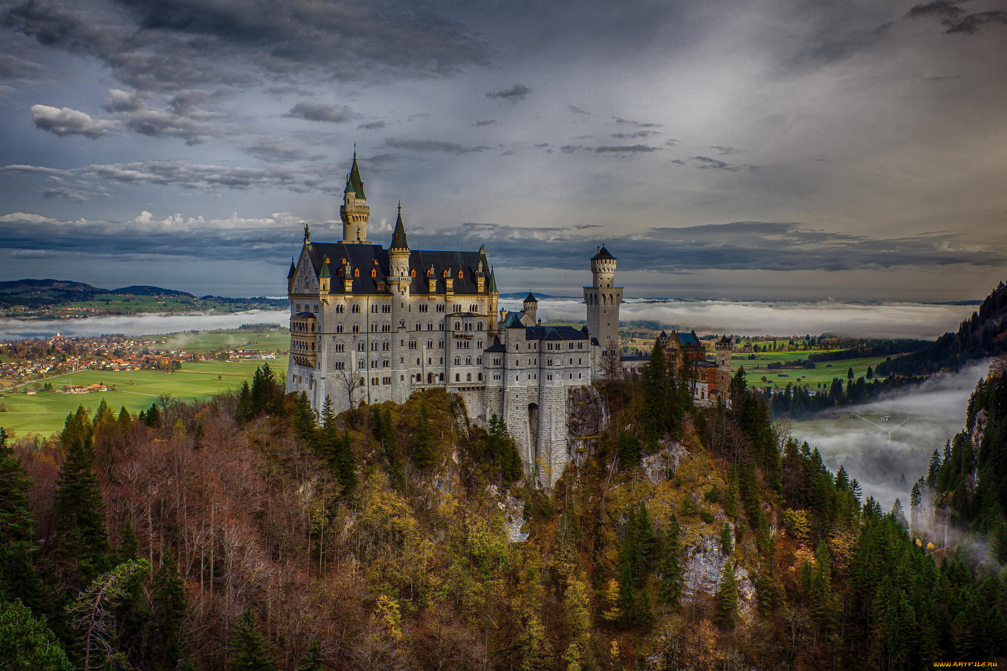 ,   , , , , , germany, neuschwanstein, castle, , bavaria, , 